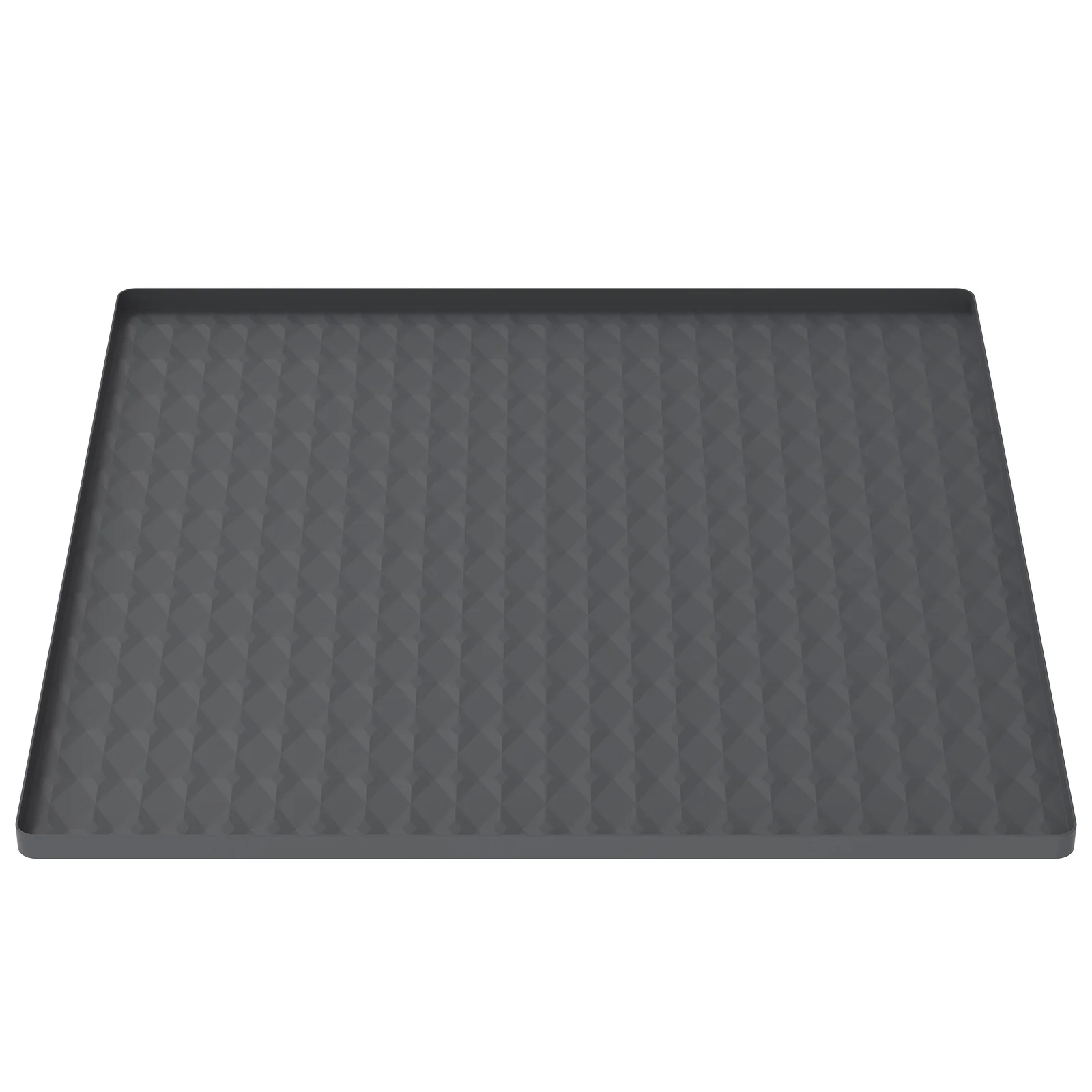 Besga Silicone Fridge Floor Mat Under Washer Pan Reusable Mini