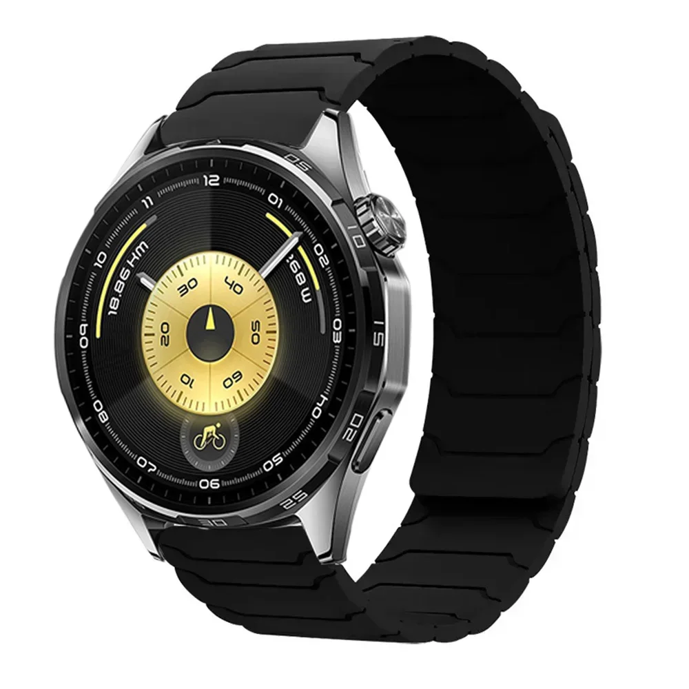 Magnetic Silicone Sports Strap - 22mm/20mm