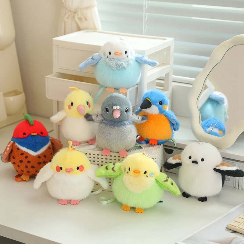 3 pezzi di peluche colomba, piccione, uccello di peluche, bambola di piccione, giocattolo di peluche, piccione, adatto per ragazzi e ragazze, regalo di compleanno, compagni di gioco, decorazione per