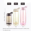 Outdoor Water Bottle with Straw Sports Bottles Leak Proof Eco-friendly Children School With Lid Hiking Camping Plastic BPA Free 3