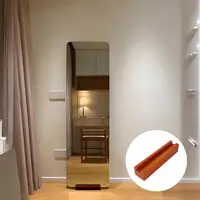 25cm Wood Mirror Stand Full Length Mirror Base Stable Universal Anti-Slip Floor Vertical Mirror Photo Frame Standing Rack Holder 1