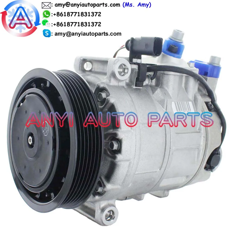 

4E0260805AR 8E0260805BD 8E0260805BG 8E0260805BK 8E0260805BT CO 11249C Denso 7SEU17C auto ac compressor for Audi A4 Quattro/Q7
