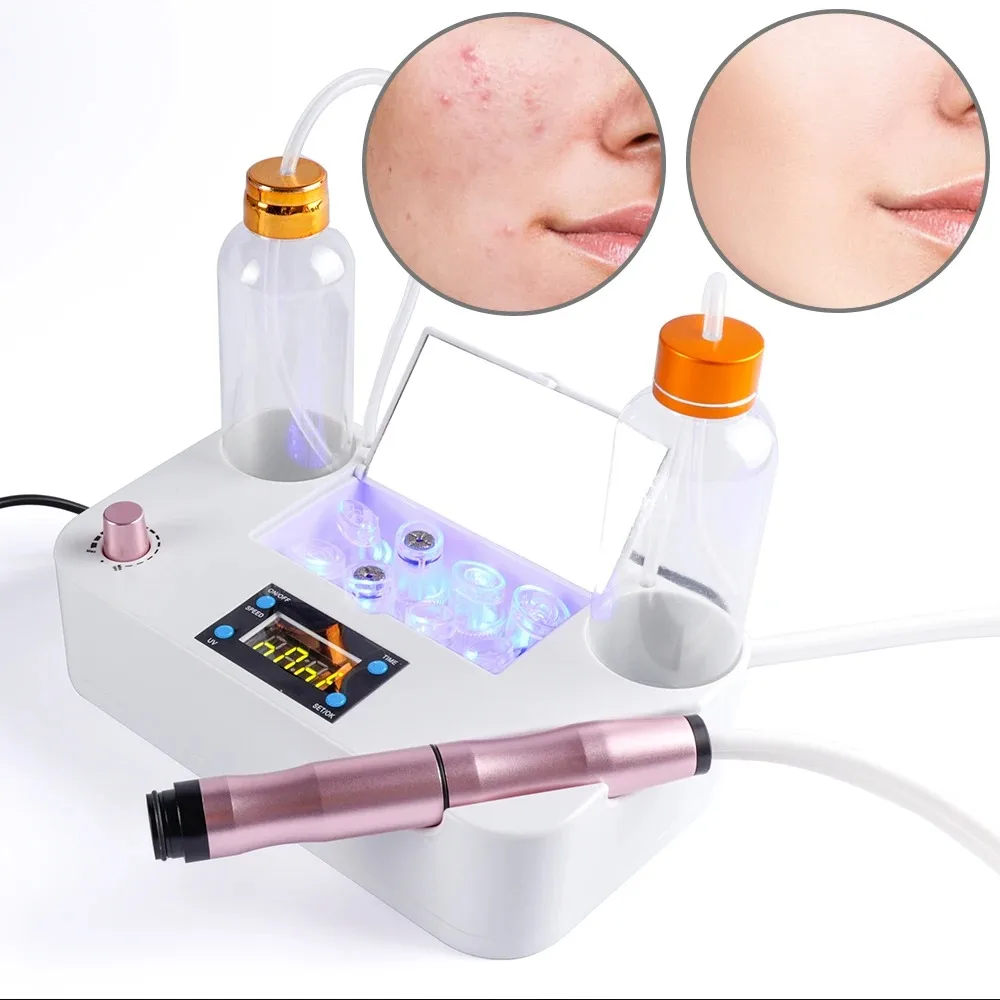 Small Bubble Facial Bubble Beauty Device Blackhead Pore Cleaner Hydrogen Water Oxygen Spray Vacuum Injection Clean Hydra Dermabrasion Device,facial bubble beauty device,blackhead pore cleaner