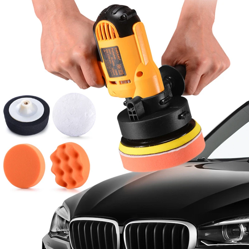 Electric Car Polisher 220V 700W Auto Polishing Machine Adjustable Speed Sander Waxing Tools Car Accessories Power Tool