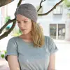 HOT Fashion Women Turban Hijab Hats Gold Shiny Muslim Indian Turban Double Layer Headwrap Stretchable Soft Wrap Head Scarf Mujer 2