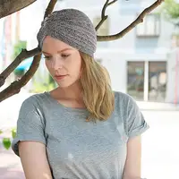 HOT Fashion Women Turban Hijab Hats Gold Shiny Muslim Indian Turban Double Layer Headwrap Stretchable Soft Wrap Head Scarf Mujer 2