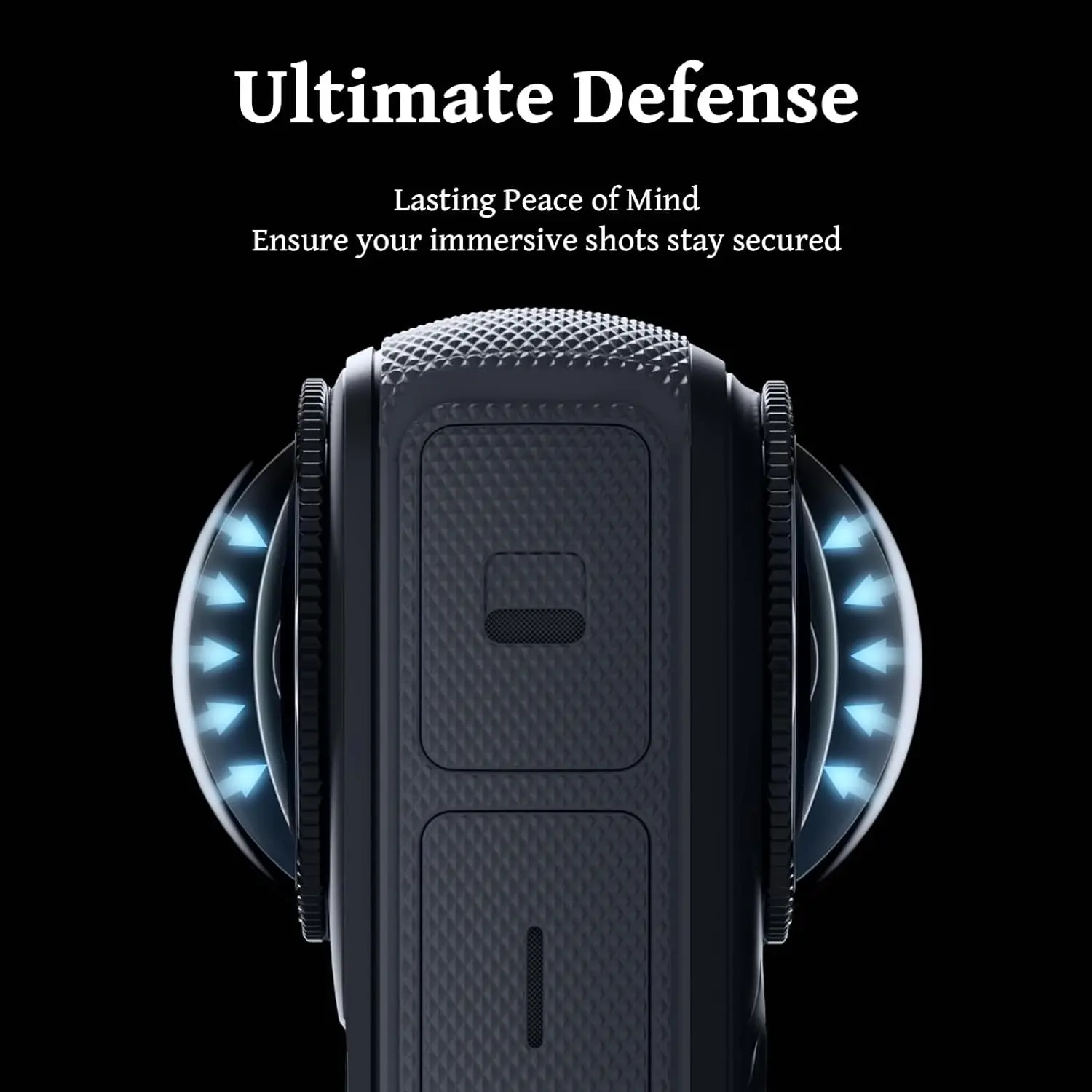 insta360 X4 Accessories Silicone Desktop Base Lens Cap Cover Storage Bag Silicone Case Frame Lens Guards for insta360 X4 Camera