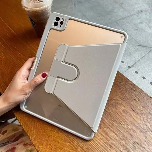 360 Rotation Case for iPad A16 11th 12th A19 2026 10th 10.9 Air11 13 M2 M3 Pro11 12.9 13 M4 M5 10.2 9th Case with Pencil holder - Image 4