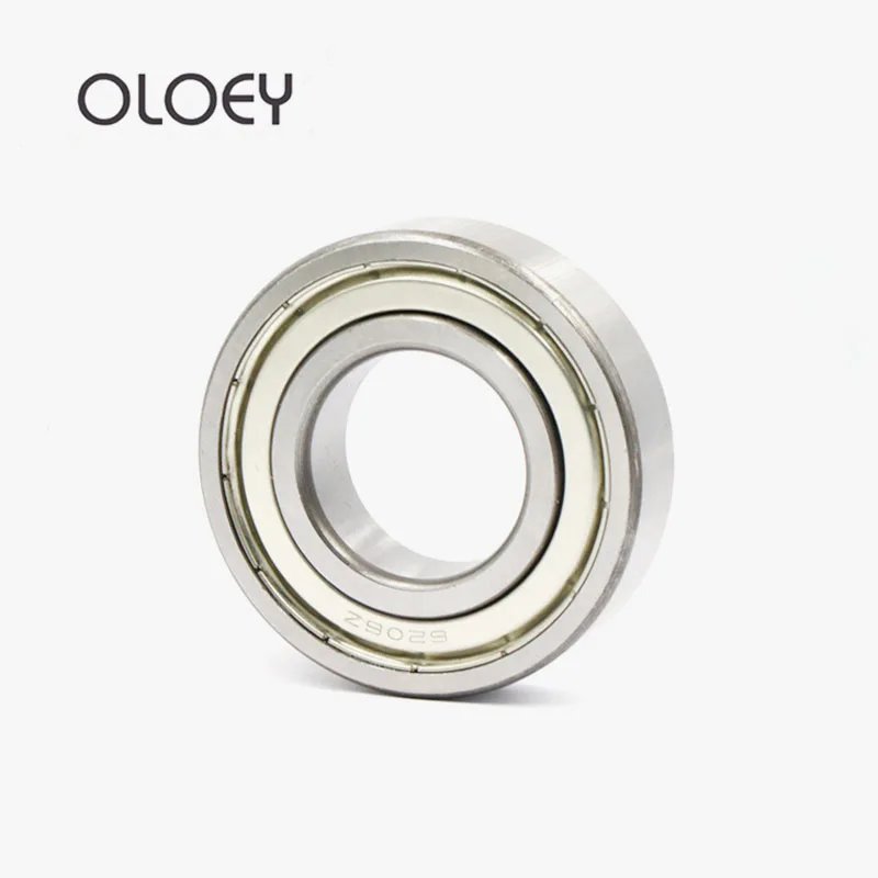6200-2RS Ball Bearings 10-Pack - 10x30x9mm Double Rubber Sealed, Steel, For DIY & Machinery