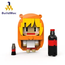 

MOC Himouto Umaru-chan Building Blocks mini Anime figures characters Bricks kits Toys for Kids Gifts