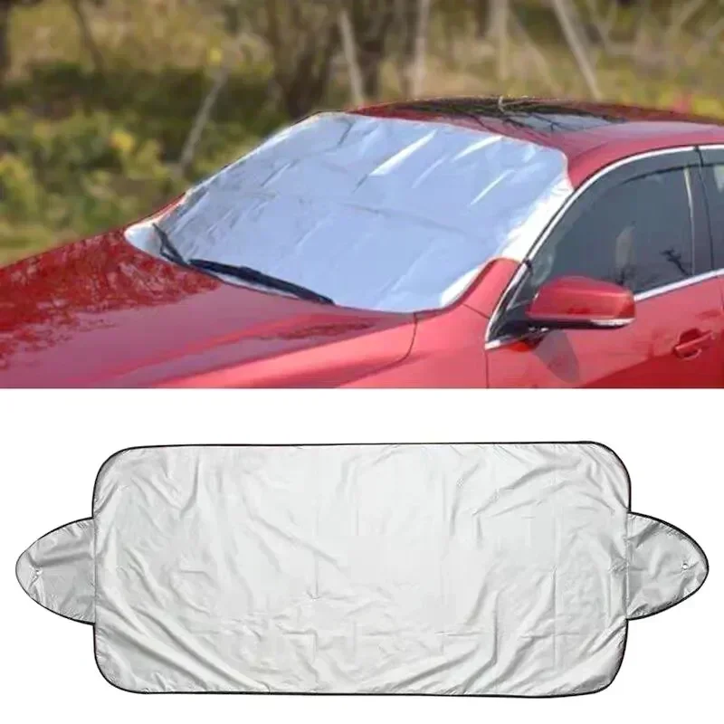 New Prevent Snow Ice Sun Shade Dust Frost Freezing Car Windshield Cover Protector Cover Universal for Auto