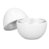 Egg Cooker Egg Boiler Hard Boiled Egg Cooker 4 Eggs Capacity Compact Design ABS Material Egg Shape Microwave Function Egg Boiler 6