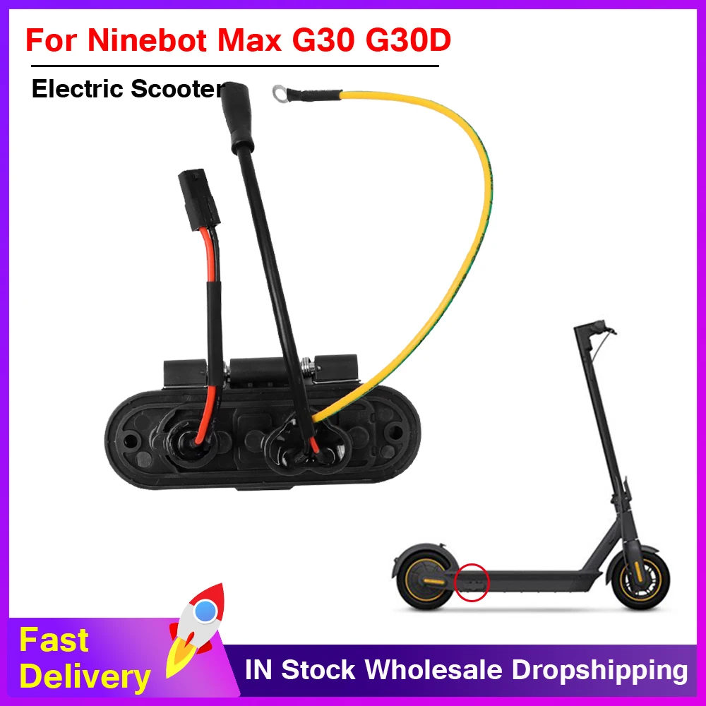 

Новая Зарядная база для Ninebot MAX G30, отверстие для зарядного устройства для электрического скутера с резиновым ковриком, запчасти для ремонта