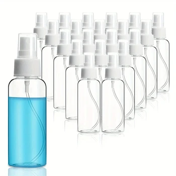 Refillable Atomizer Spray Bottle 2.7oz Travel Container - Transparent