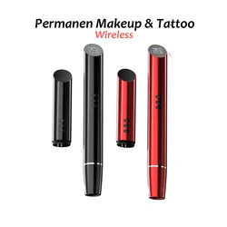 Newest Pro-Wireless Permanent Makeup Machine Eyebrow Tattoo Pen wiht Spare Battery