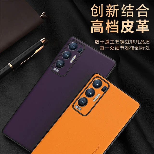 Funda de cuero PU de lujo para OPPO Find X5 Pro X5 Lite, funda de teléfono  de silicona con soporte para coche para OPPO Find X3 Neo X3 Lite X3 Pro –