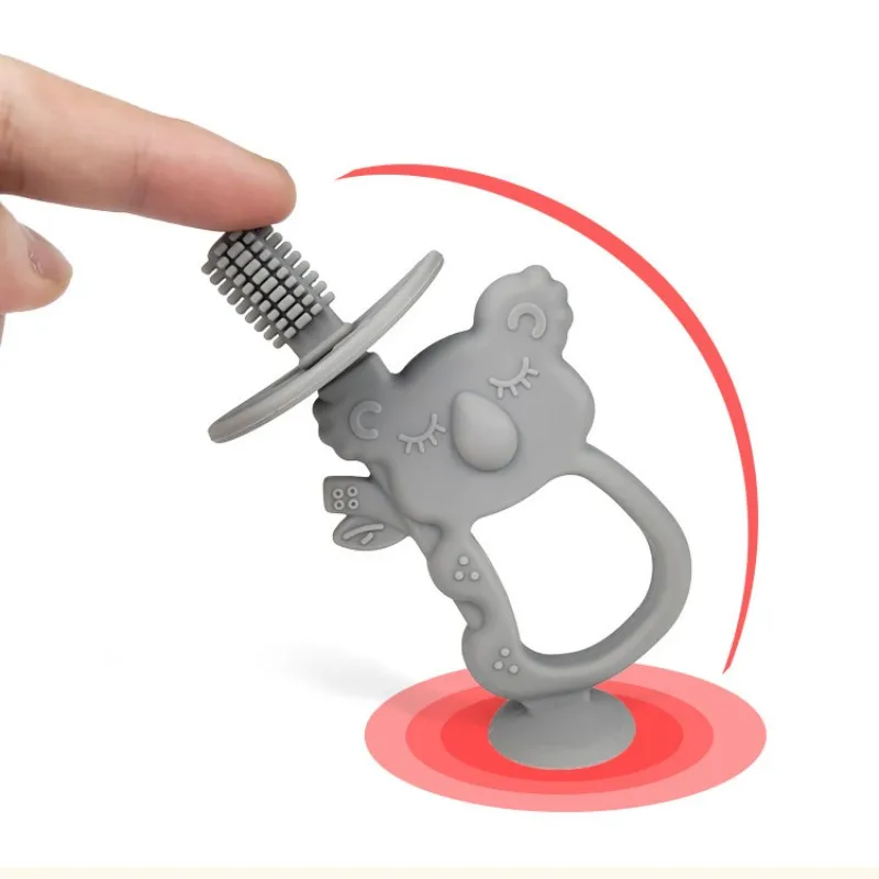 1PC Baby Soft Toothbrush BPA Free Silicone Infant Tooth Teeth Clean Brush Food Grade Silicone Babes Oral Health Care Kid Items