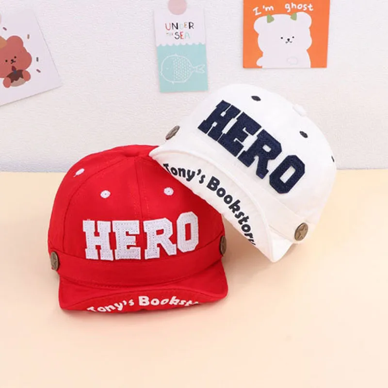 Baby Summer Hat Fashion Letter Baby Boy Girl Baseball Cap Soft Brim Infant Toddler Adjustable Peaked Caps baby hat,baseball cap