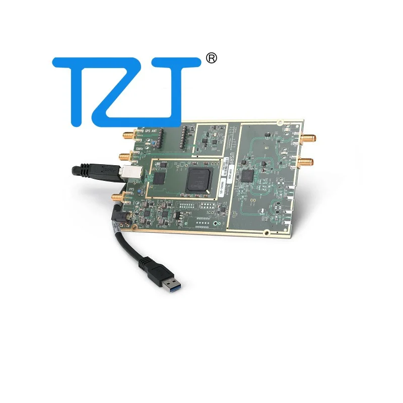 TZT 기존 USRP B210 SDR(보드 전용) NI Ettus용 70MHz-6GHz USB SDR 듀얼 채널/단일 채널 트랜시버