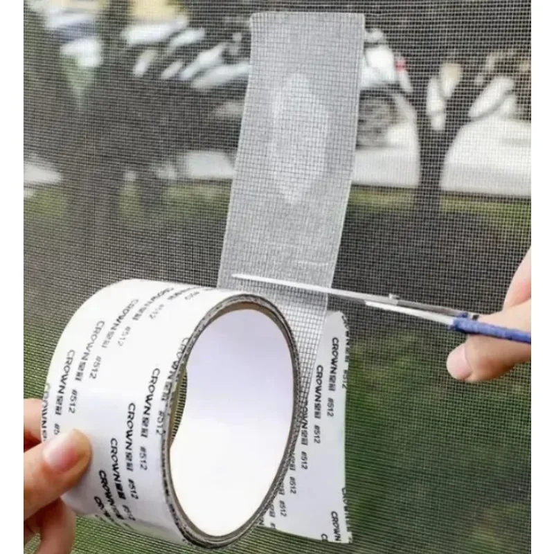 Window Screen Repair Tape Self Adhesive Mosquito Net Repair Patch Anti-Insect Fly Mesh Broken Holes Tape Stickers 2/10M