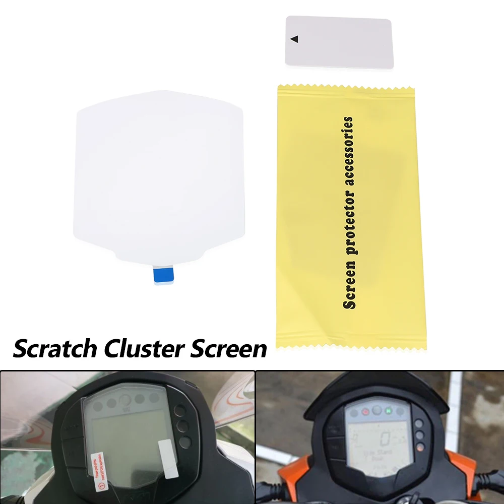 For DUKE 200/390 RC390 RC 390 DUKE390 DUKE200 Motorcycle Cluster Scratch Cluster Screen Protection Film Protector Accessories
