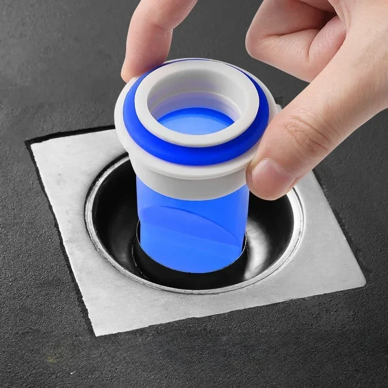 Bathroom Anti-odor Floor Drain Cover Silicone Core Anti-odor Floor Drain Bathroom Universal Drain Anti-return Bathroom Tools