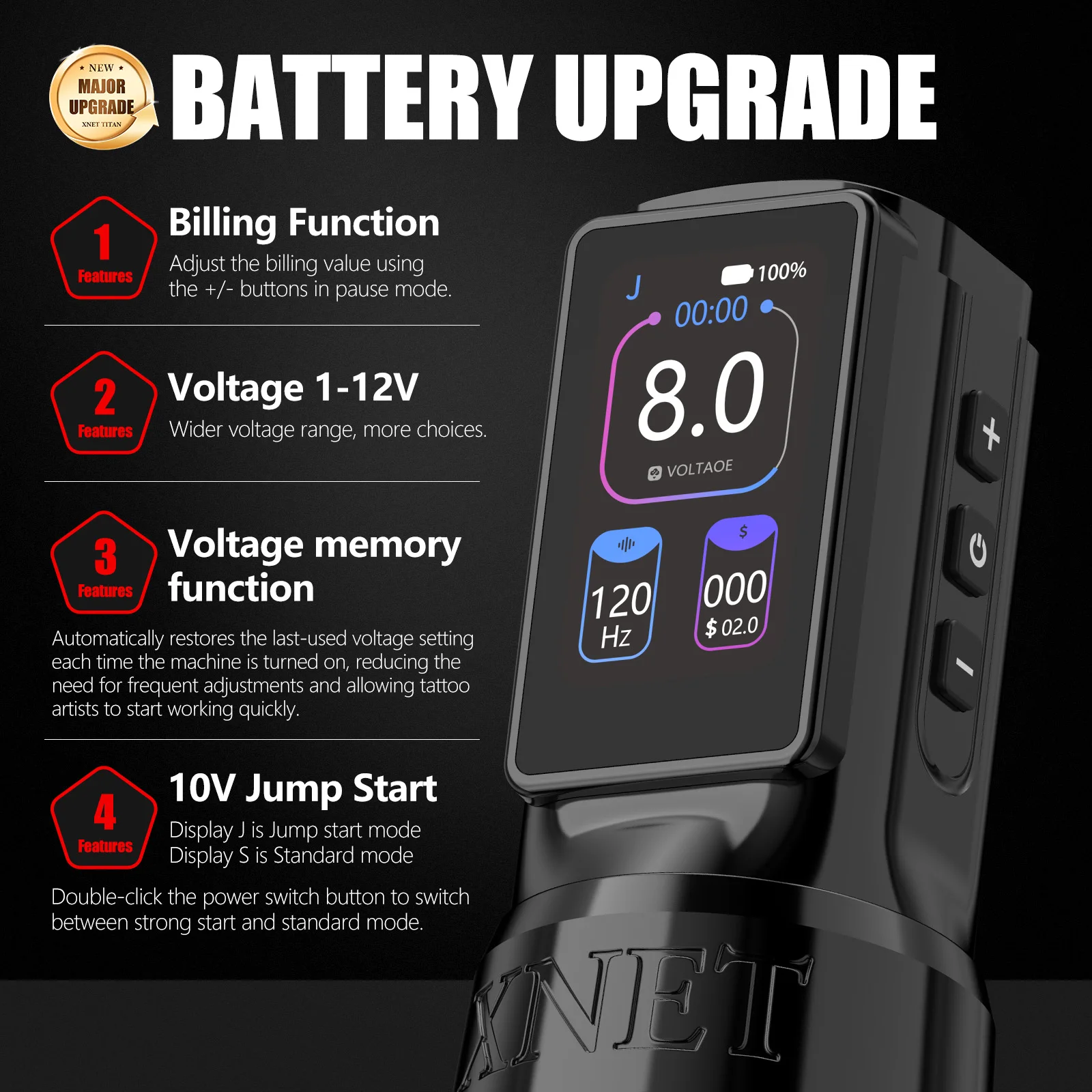 A-6/ 新品未使用 XNET EXOtattoomachine ful set A-6/ 新品未使用 XNET EXOtattoomachine ful set A-6/ 新品未使用 XNET