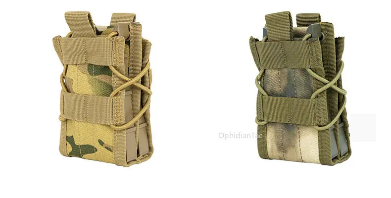 M4 ダブルマグポーチ2個セット ダブルマグポーチ,AK, Molleシステム,m4,7.62, 5.56