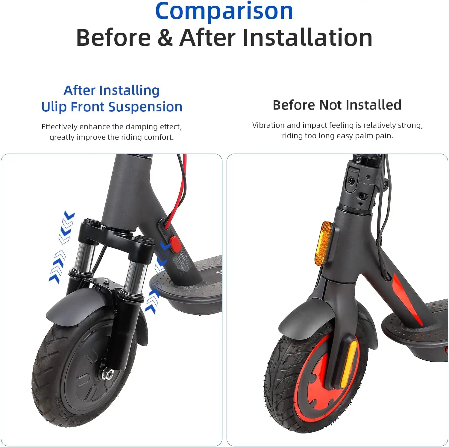 ulip Kit de suspensión trasera de scooter eléctrico accesorios de luz  trasera para Xiaomi M365 Pro Pro2 1S MI3 Essential Lite Scooter – Yaxa  Colombia