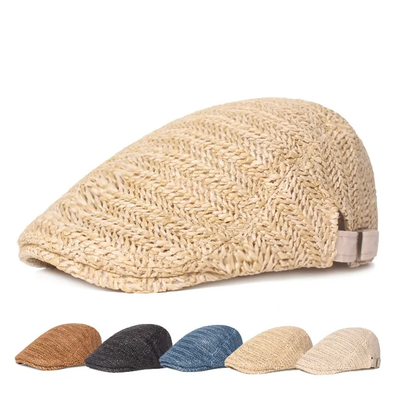 Hot Sale Summer cap European American foreign trade forward breathable sun hat men's and women's beret_voghion.com