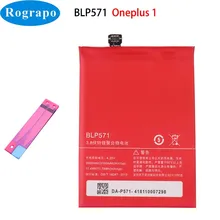 OnePlus 1 + A0001 휴대폰용 오리지널 휴대폰 배터리, 3100mAh One Plus One BLP571, 신제품