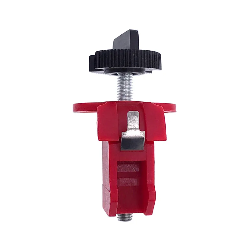 1Pc Electrical Safety Lockout Circuit Breaker Lock Miniature Air Switch Breaker Lockout for Power Isolation pinout safety lock