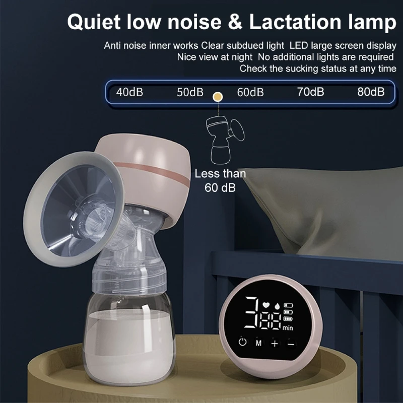 Breast Pump Adjustable Feeding Pump Electric Breast Quick & For Smart Automatic Massage Leakproof Durable breast pump