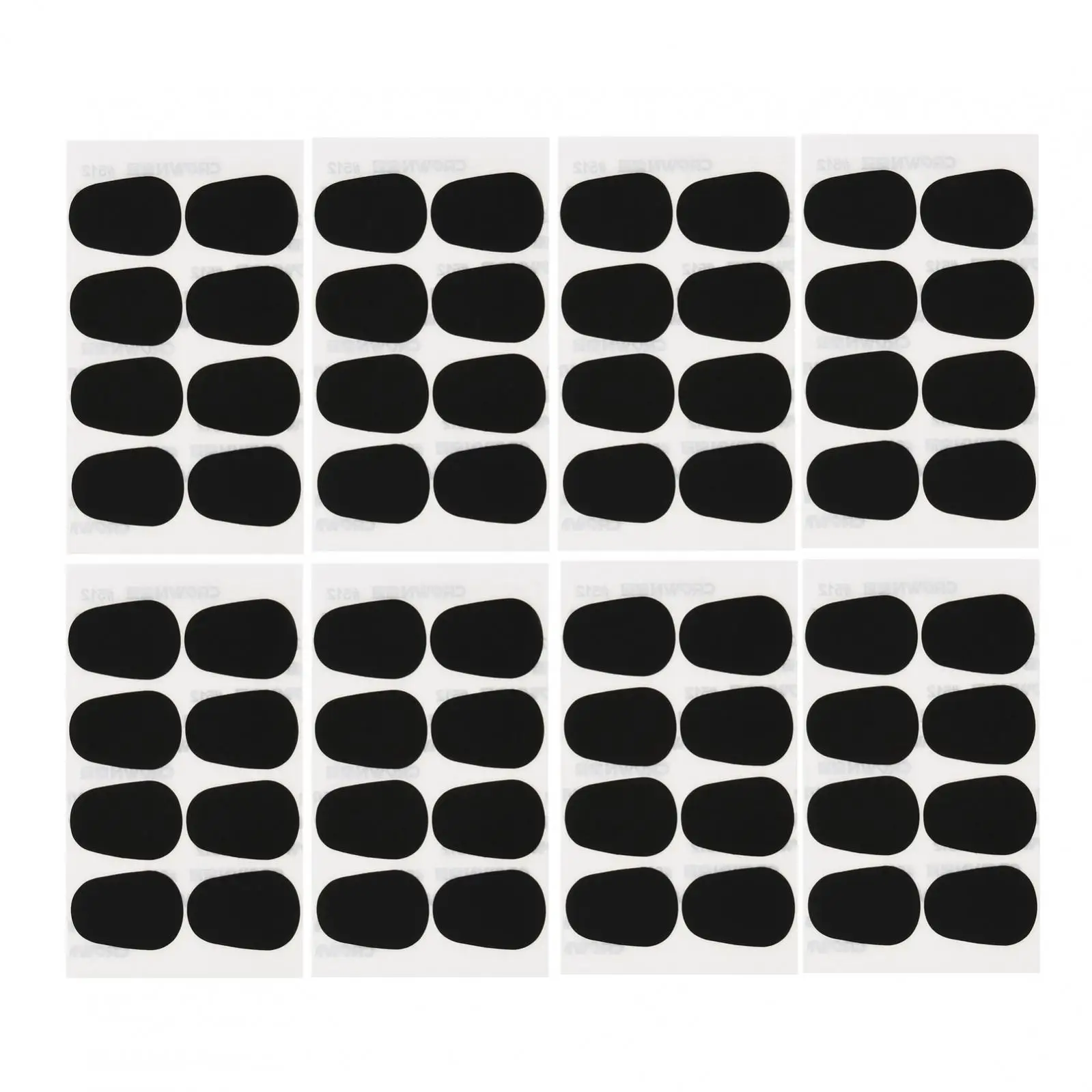 64Pcs Saxophone Mouthpiece Cushions Standard 0.8mm Silicone Alto Tenor Saxophone / Clarinet Sax Mouthpiece Patches Pads
