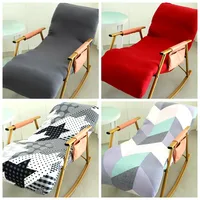 Universal Rocking Chair Recliner Cover Elastic All-inclusive  Seat Cover Living Room Anti-Dust Chair Cover Washable 1