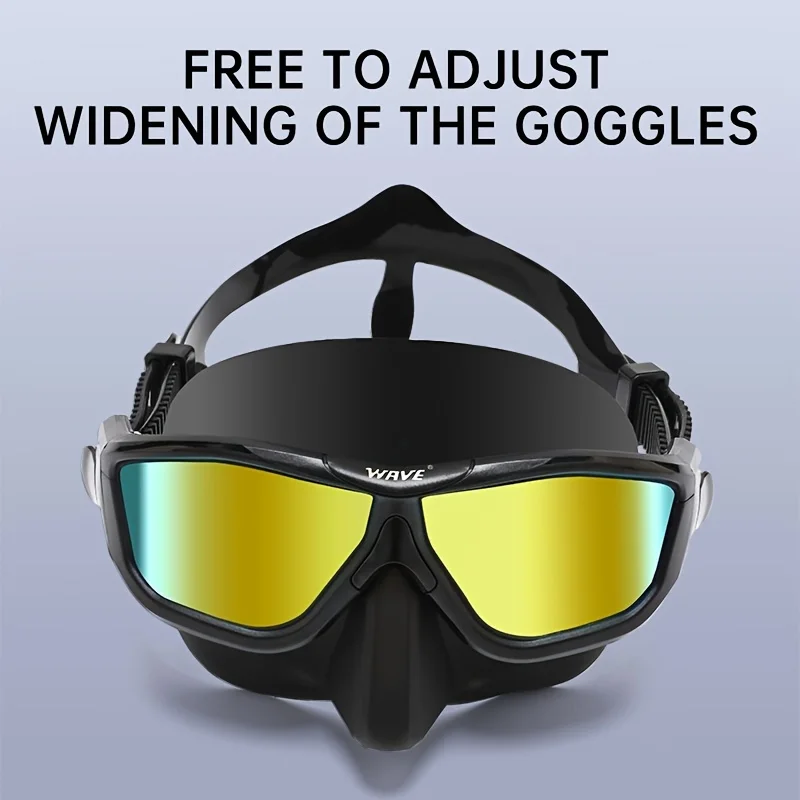 Professional Snorkeling Mask Diving Adjustable Transparent Goggles Suitable Water Sports Diving Scuba buceo 스노클링 마스크