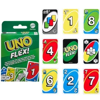UNO Flex Card Game Fun Games for Adult And Party Game Night 2 To 6 Players​ Child New Year gift fun toy 1