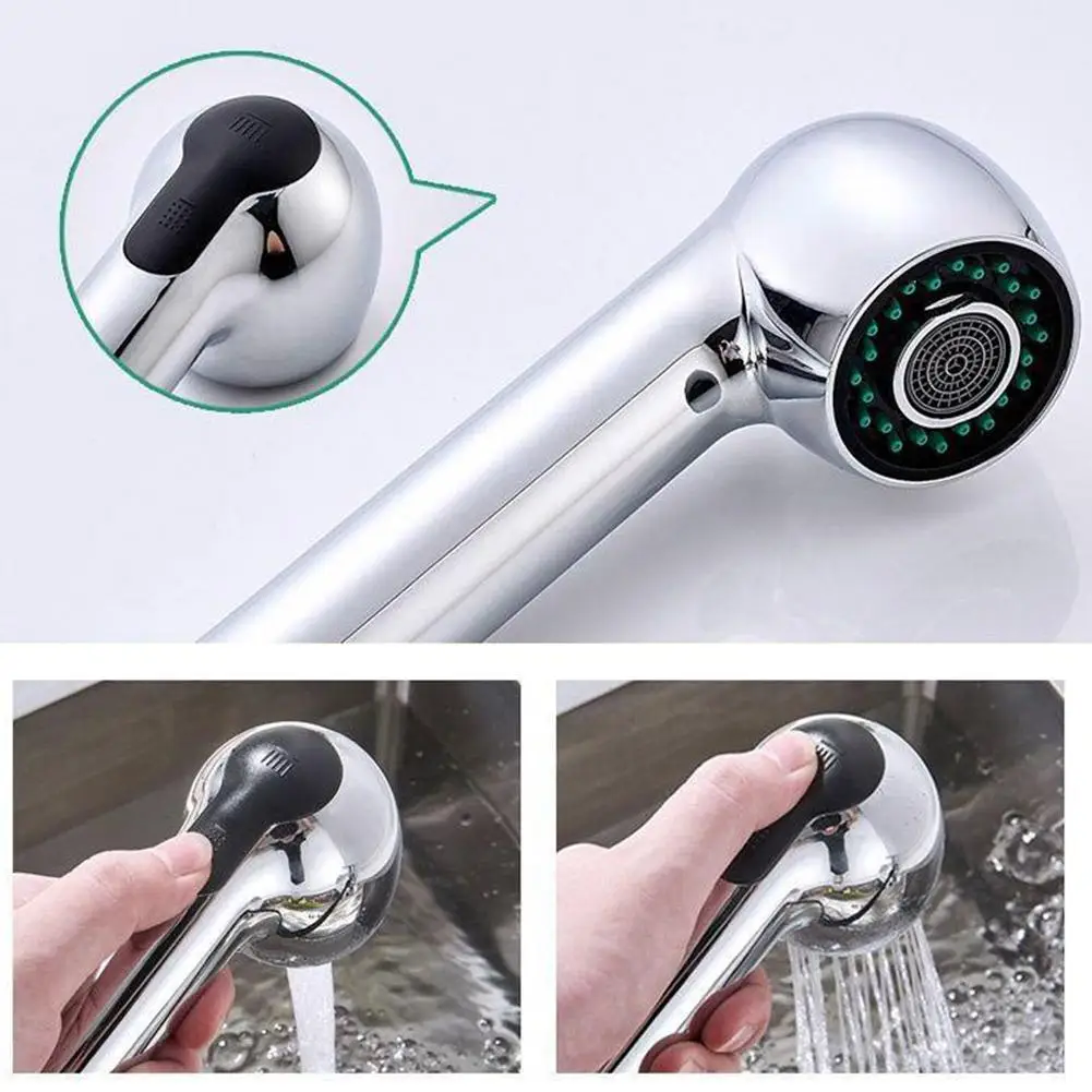 Kitchen faucet spray head Universal handheld shower faucet G1/2 Pull out spray shower nozzle Bathroom sink tap mixer replacement shower head shower nozzle