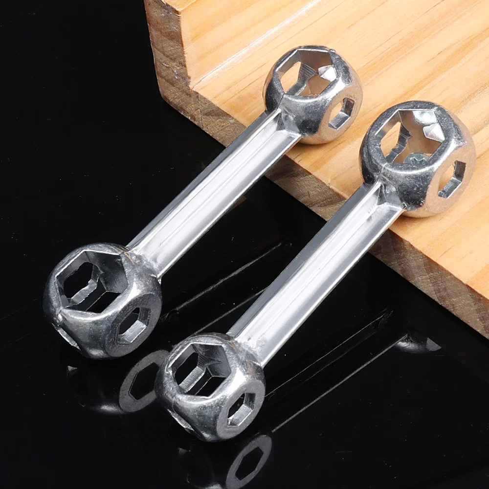 Llave Hexagonal De 17mm Para Ruedas De Coche RC En Aleacion De Aluminio Con Diseno En T