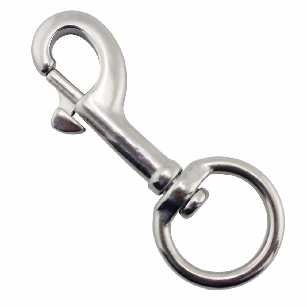 

Pet Leash Hook Bolt Snap Rust Resistant Swivel Eye Bolt Snap Hook High Quality Stainless Steel Ideal for Scuba Diving