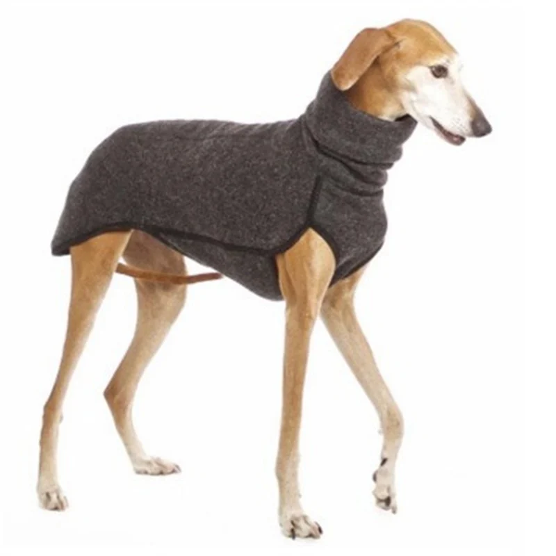 Jumper Sweater Medium Big Dog Great Dane Greyhound Pitbull Clothing Pets Clothes Coat Dog Pet Winter High Collar Jacket