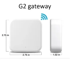 QR Code & RFID Door Access Control System with Waterproof Reader & Smartphone App Integration (G2 Gateway)