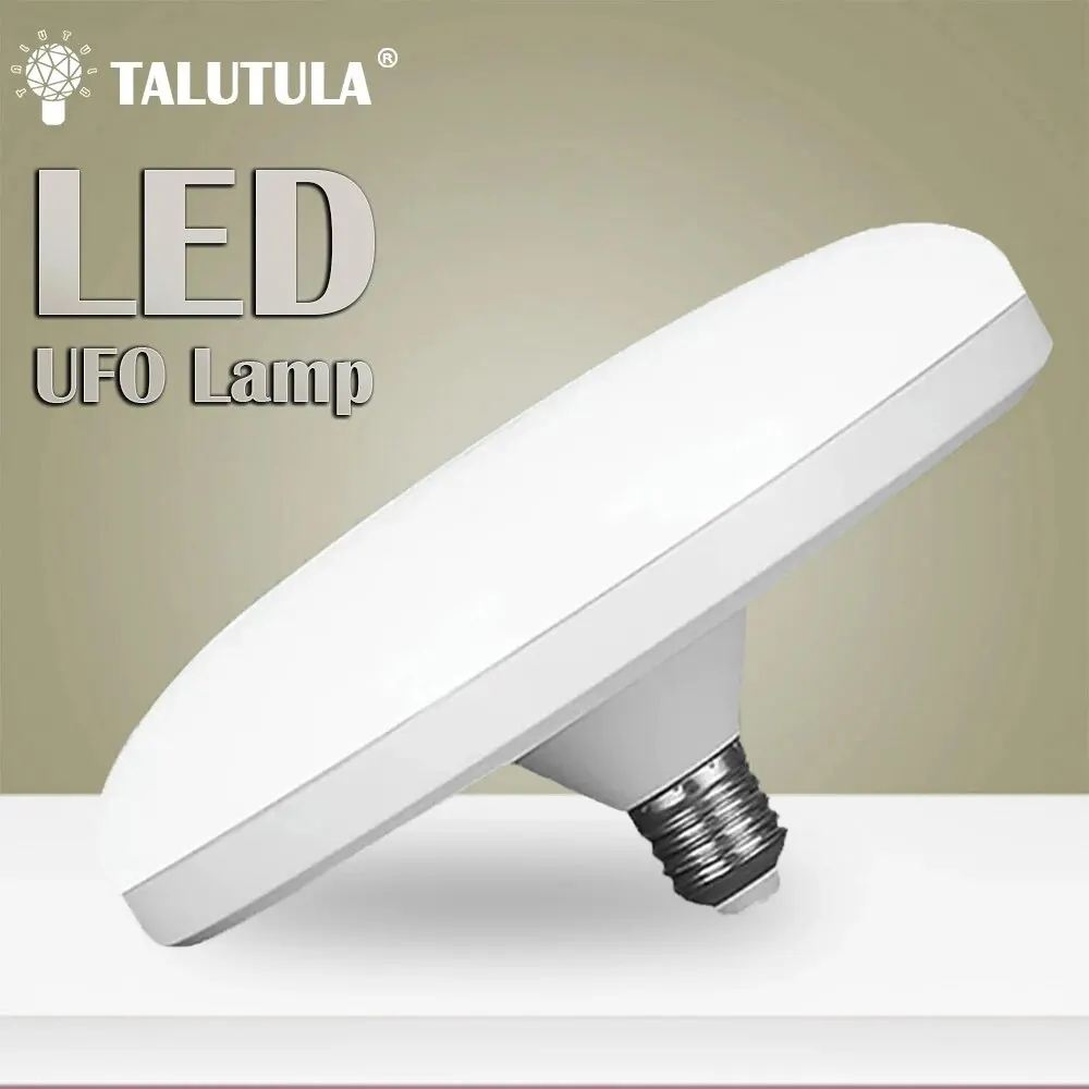 Led Lamp E27 LED Energy-saving Bulb AC220V 6500K White Light High Color Rendering Bedroom Restaurant UFO Bulb