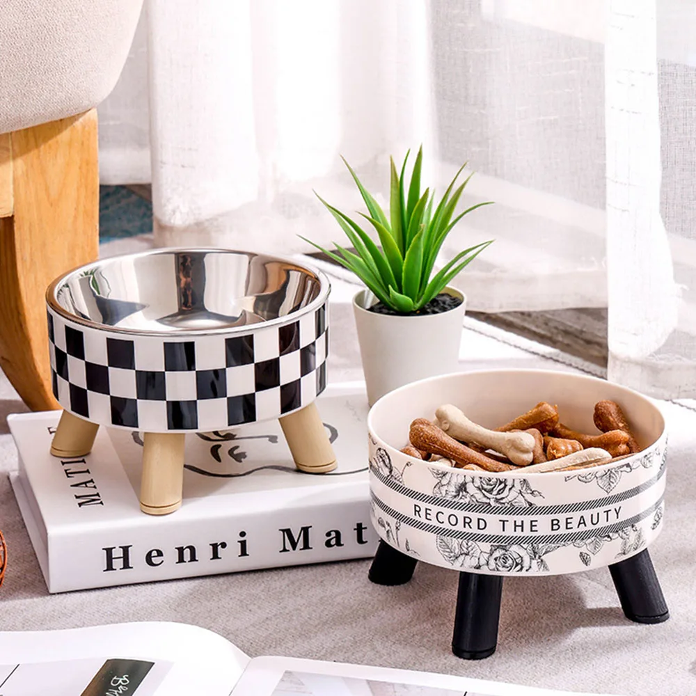 Stainless Steel Elevated Pet Bowls 3