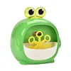 Hot Funny Bubble Machin Cartoon Dinosaur Frog Animal Magic Soap Water Bubble Blower Handheld Christmas Gifts for Kids Boys Girls 1