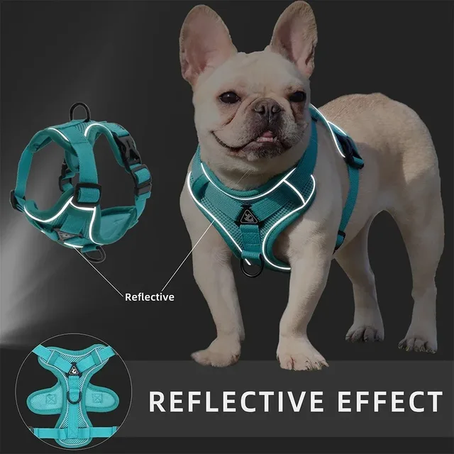 Reflective No-Pull Dog Harness Set 5
