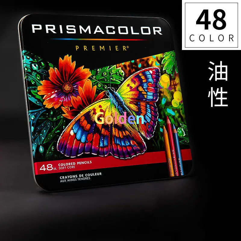 Prismacolor Premier 36 48 72 150 Colors Soft Oil Pencil 4.0mm