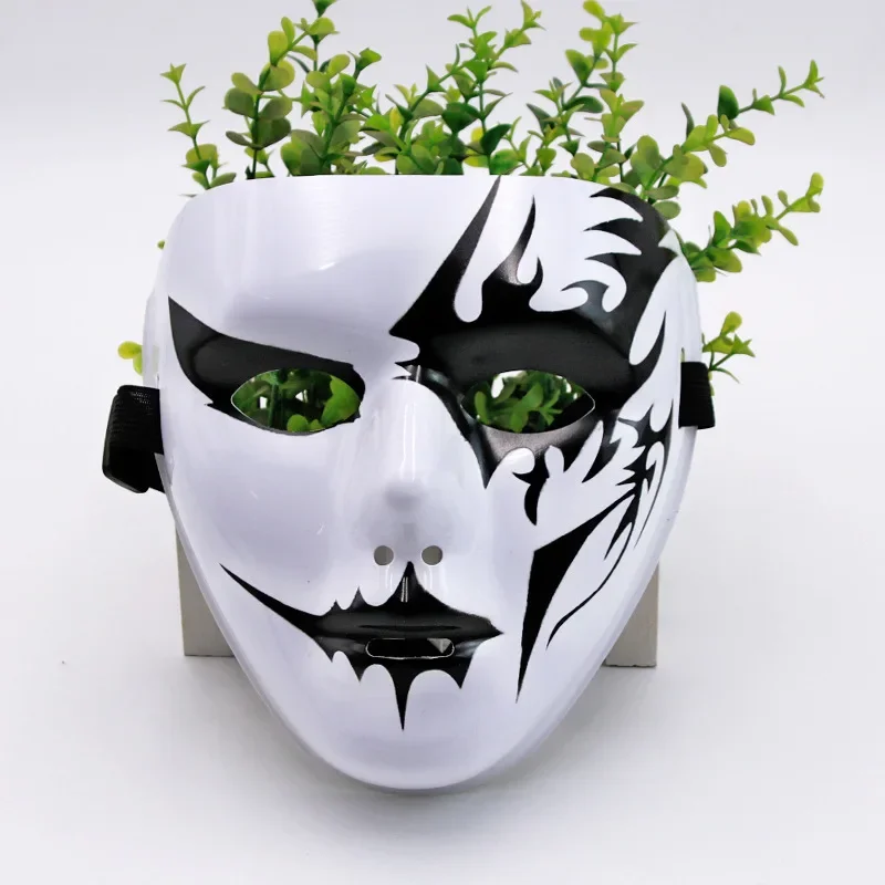 Full Face Hip Hop Mask For Men Women Halloween Party Cosplay Costume Dance Mask Colorful Painting