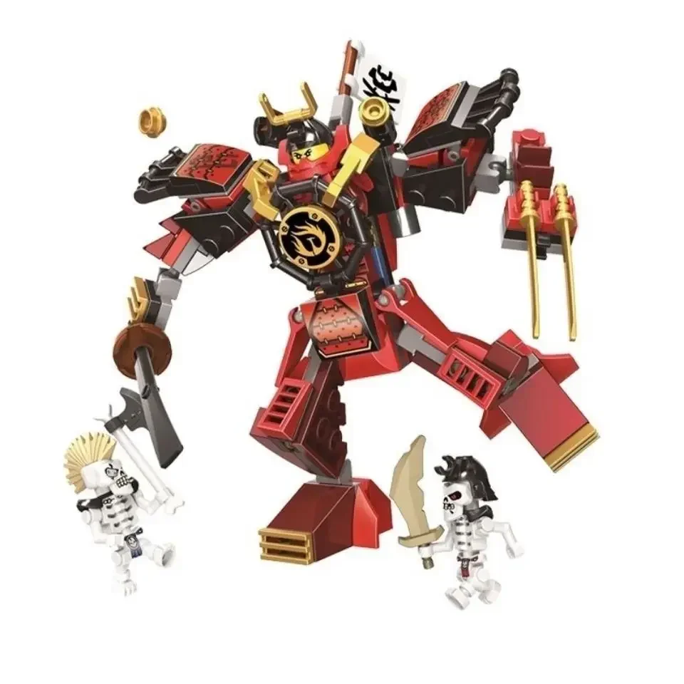 

154pcs 11159 Niaja The Samurai Mech Building Blocks Bricks Compatible 70665 Model Boys Toys for Children Christmas Birthday Gift