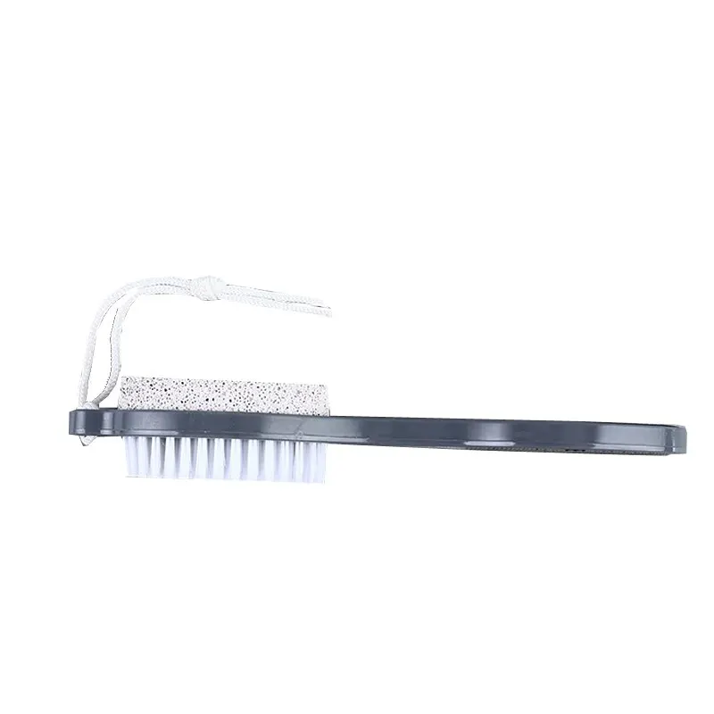 Foot File Pumice Stone Dead Skin Remover Brush 1PC 4 Side Use Pedicure Grinding Tool